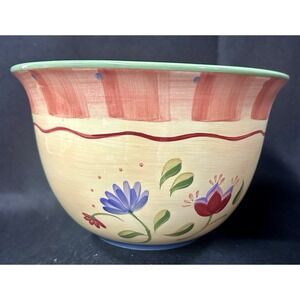 PFALTZGRAFF Napoli Everything BowlServing Bowl 10 1/2" w x 6 3/4" h Hand Painted